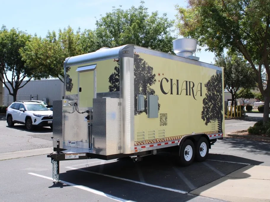 Chara Cali food trailer wrap, photo 4