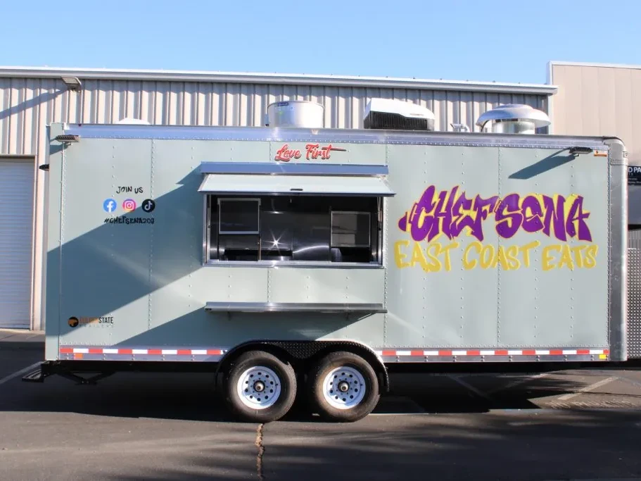 Chef Sena – East Coast Eats food trailer wrap, photo 9