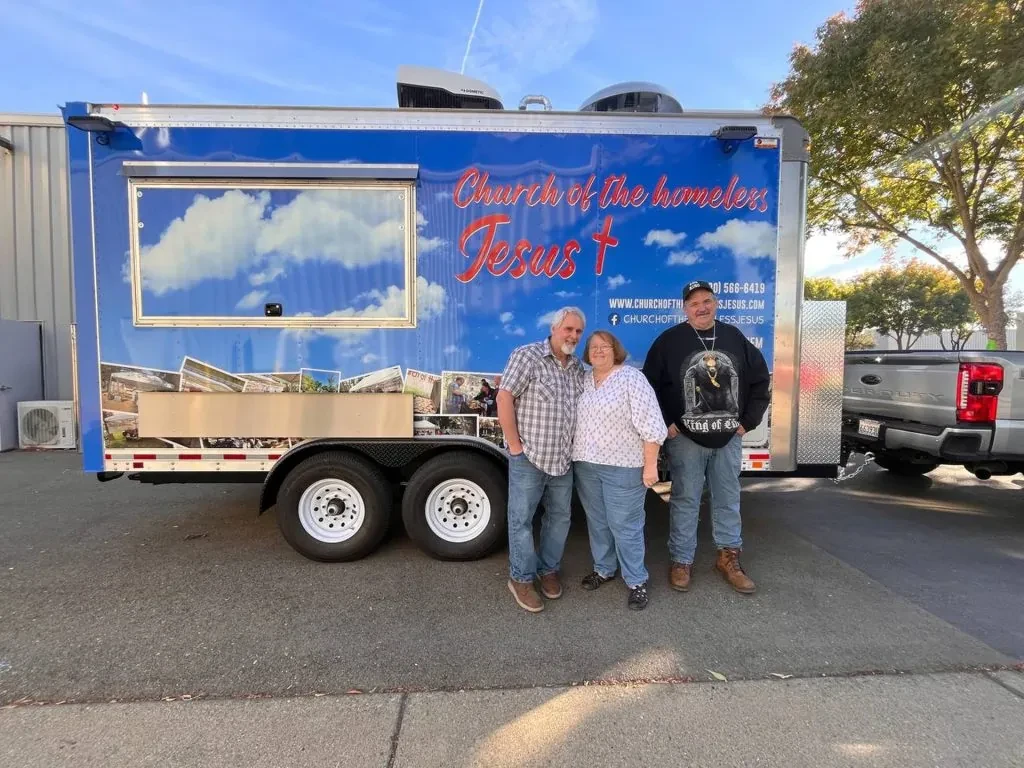 Church of the Homeless Jesus food trailer wrap, photo 9