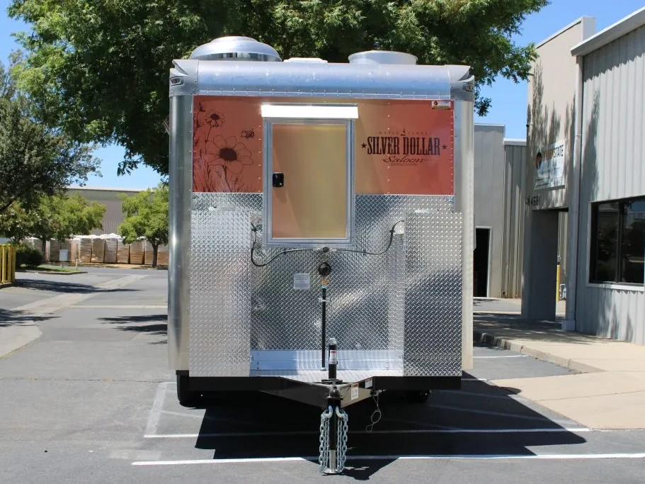 Copper Penny food trailer wrap, photo 2