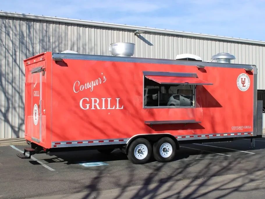 Cougar’s Grill food trailer wrap, photo 3