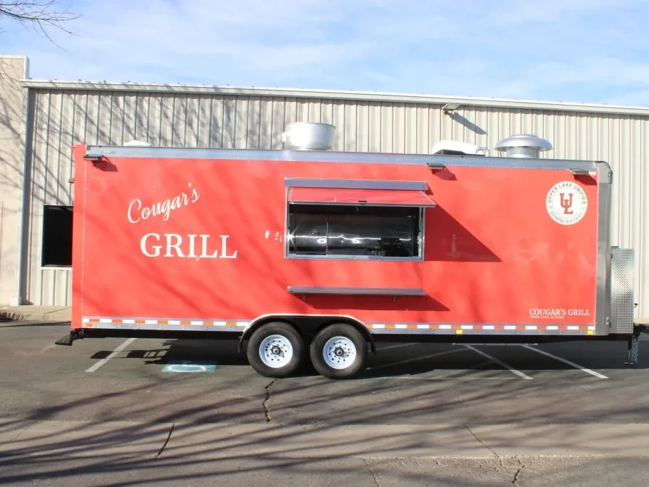 Cougar’s Grill food trailer wrap, photo 4