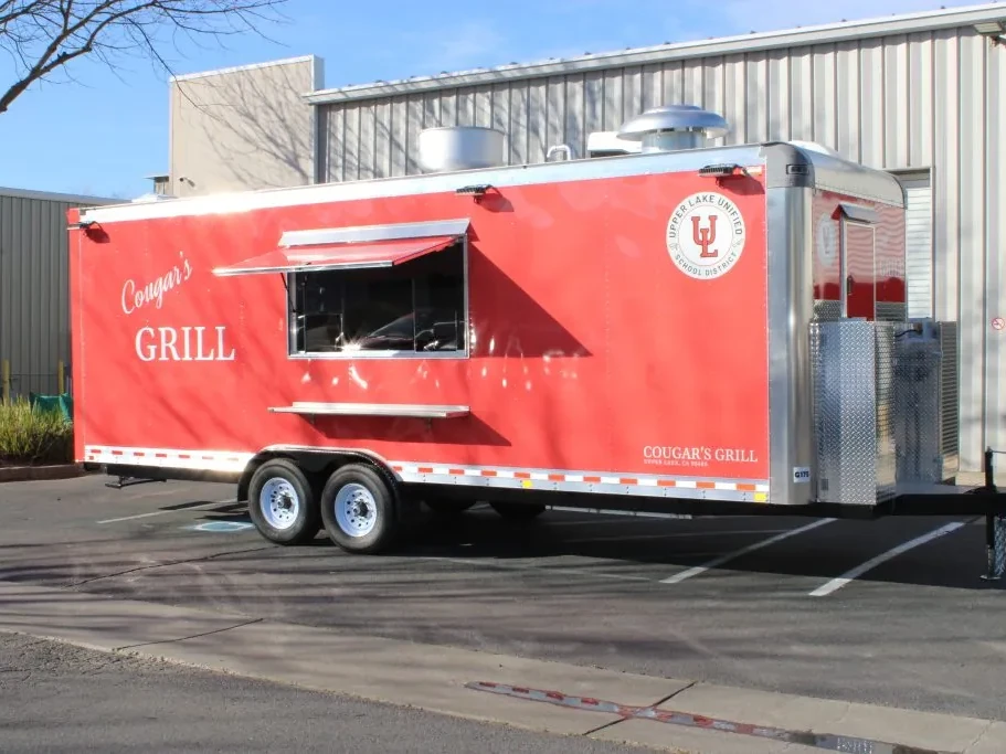 Cougar’s Grill food trailer wrap, photo 5