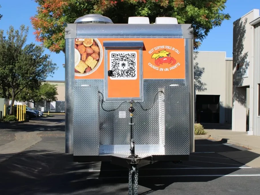 Crabs In Ur Pants food trailer wrap, photo 1