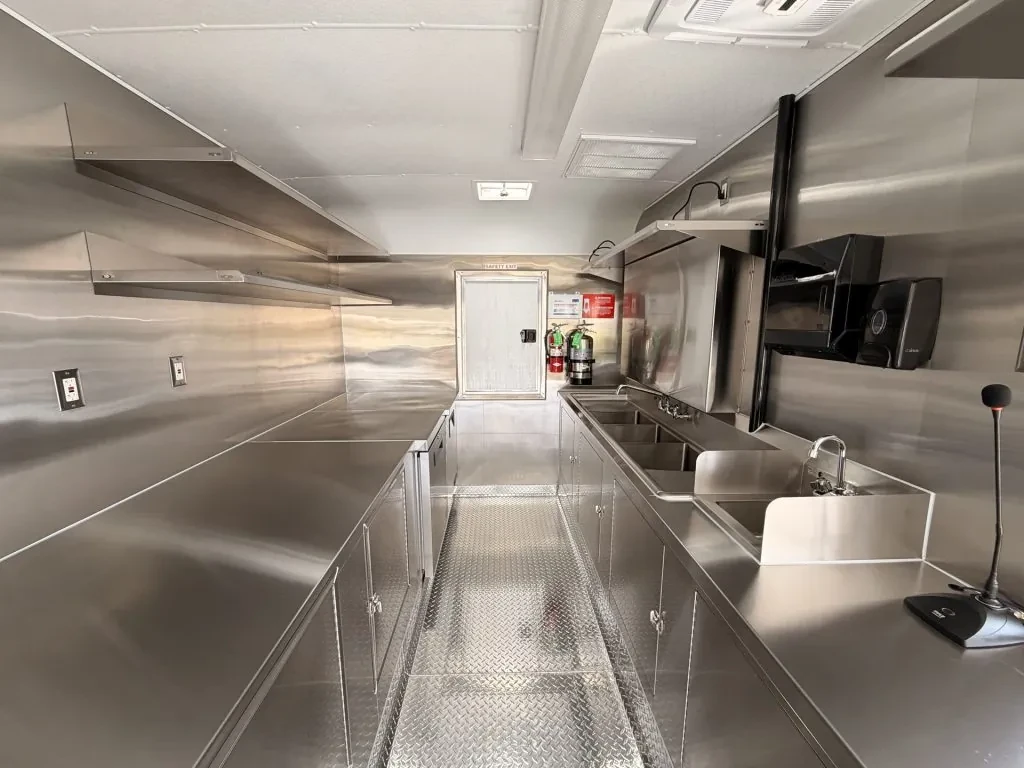 End Zone Kitchen food trailer wrap, photo 12