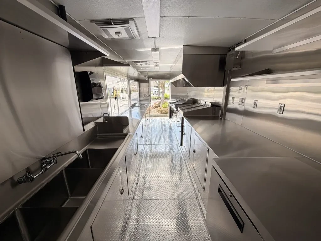 End Zone Kitchen food trailer wrap, photo 15