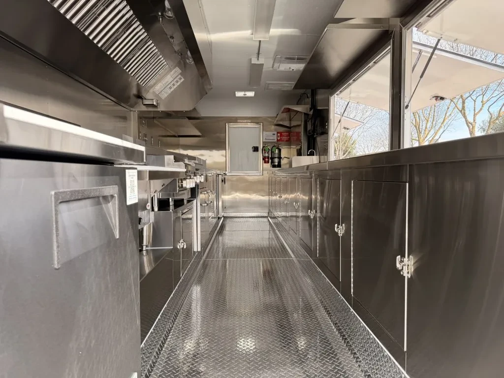 End Zone Kitchen food trailer wrap, photo 8