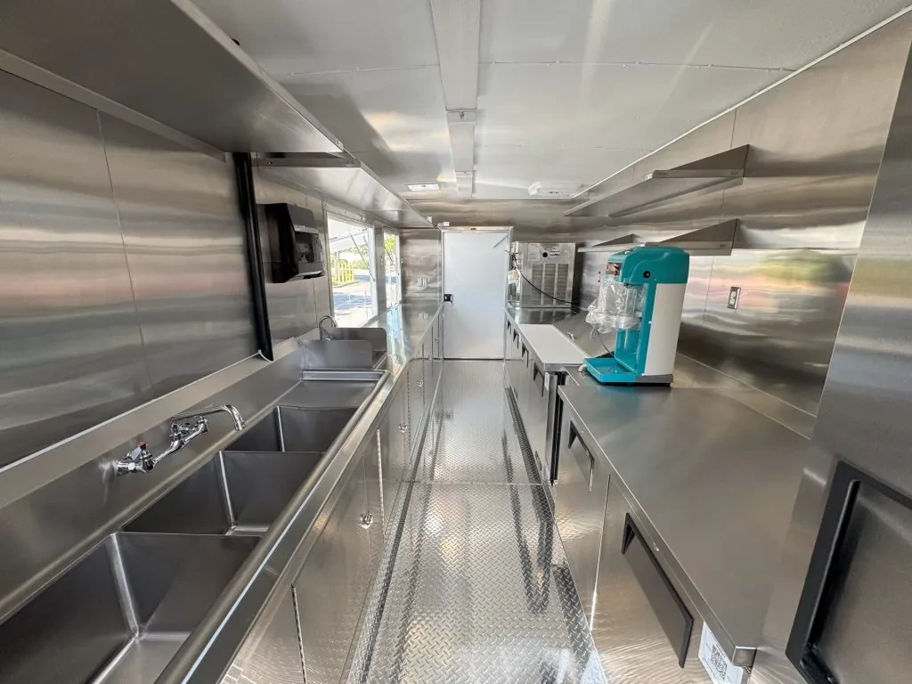 Frosty Frenzy food trailer wrap, photo 12