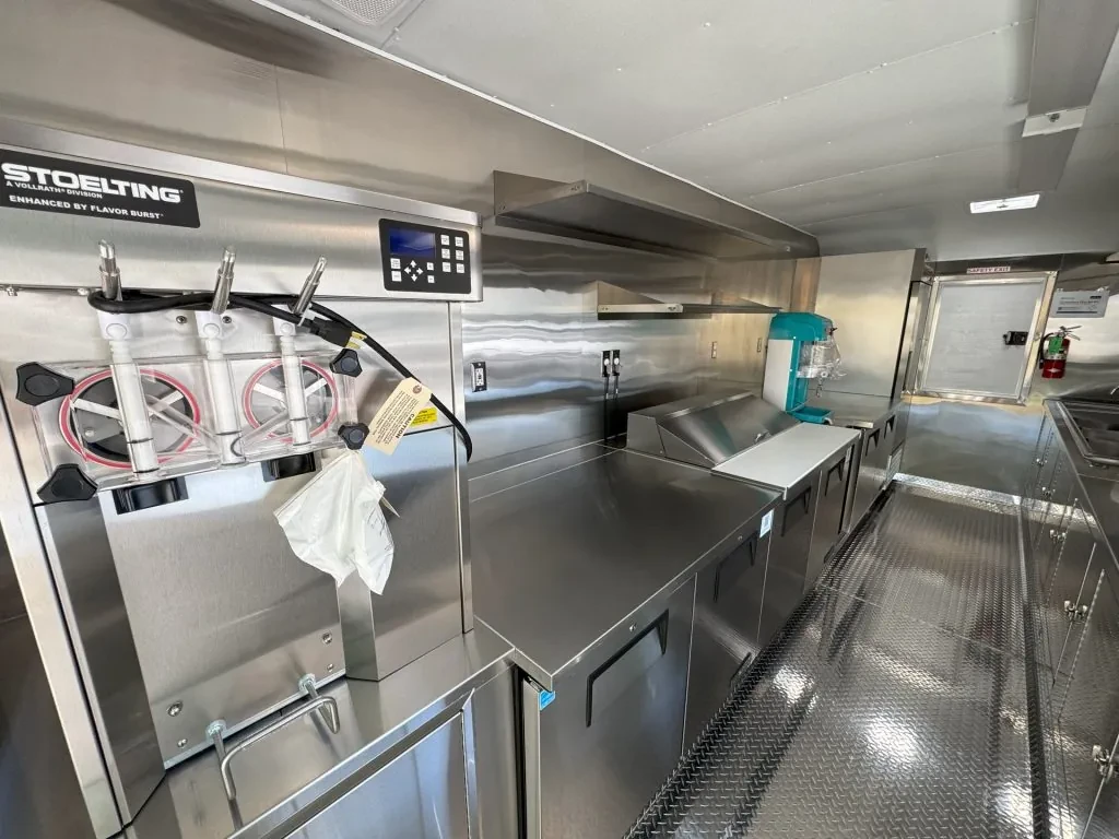 Frosty Frenzy food trailer wrap, photo 4