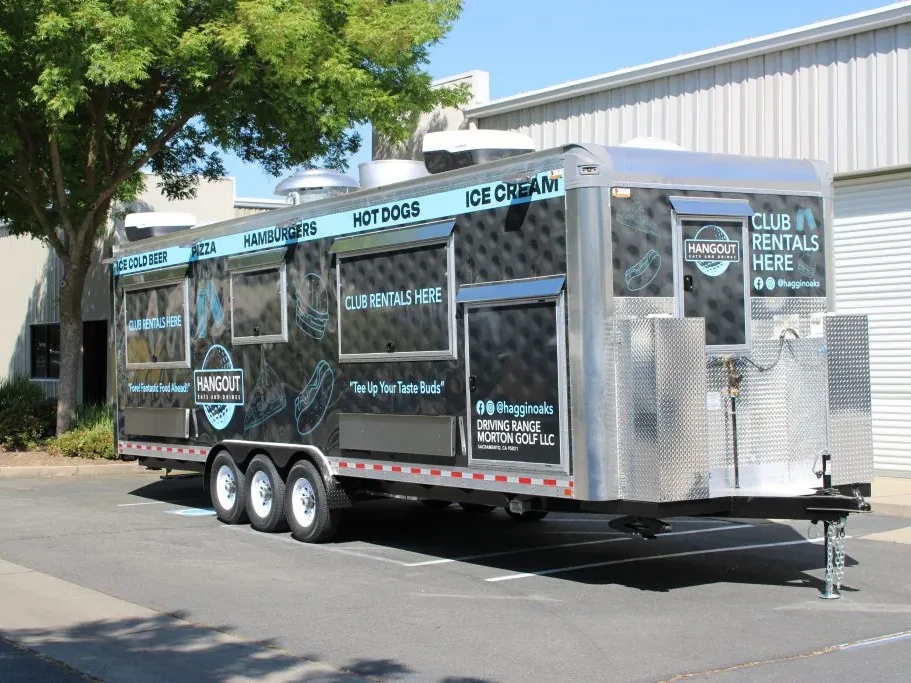 Haggin Oaks – Mack Shack food trailer wrap, photo 2