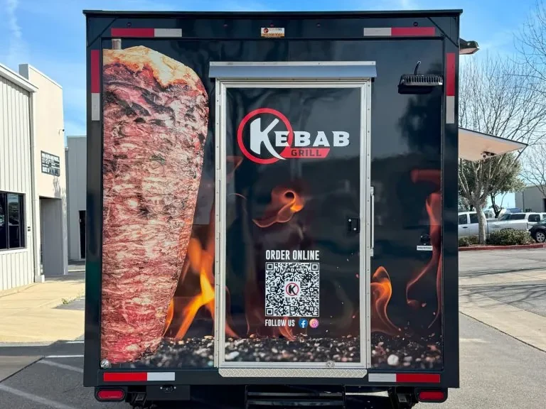 Kebab Grill food trailer wrap, photo 3