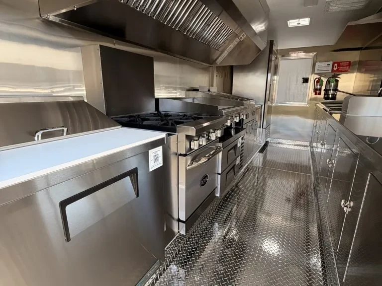 Limitless Kitchen food trailer wrap, photo 2