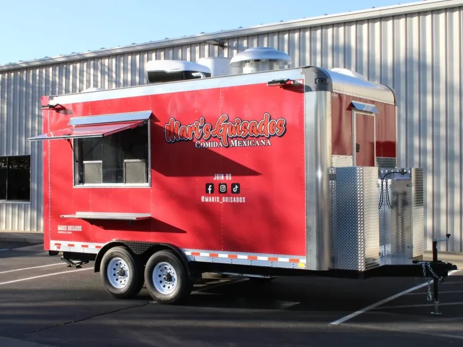 Mari’s Gusados food trailer wrap, photo 1