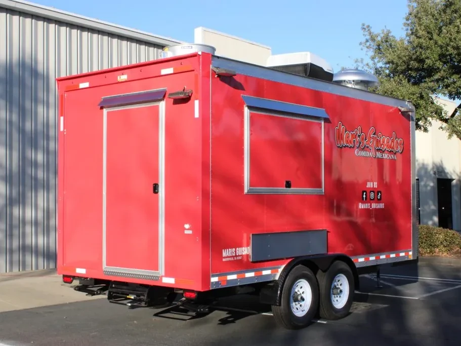 Mari’s Gusados food trailer wrap, photo 2