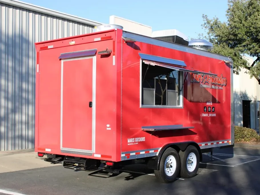 Mari’s Gusados food trailer wrap, photo 5