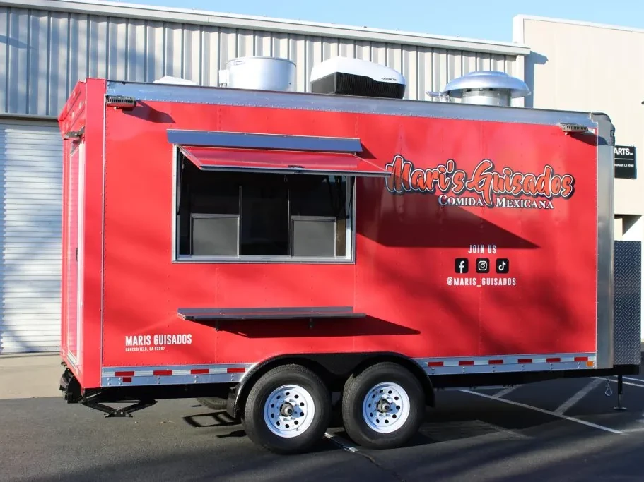 Mari’s Gusados food trailer wrap, photo 6