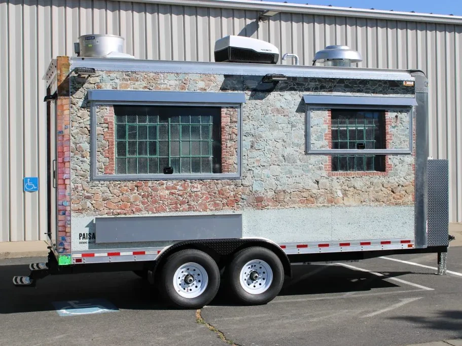 Paisanos’s food trailer wrap, photo 4