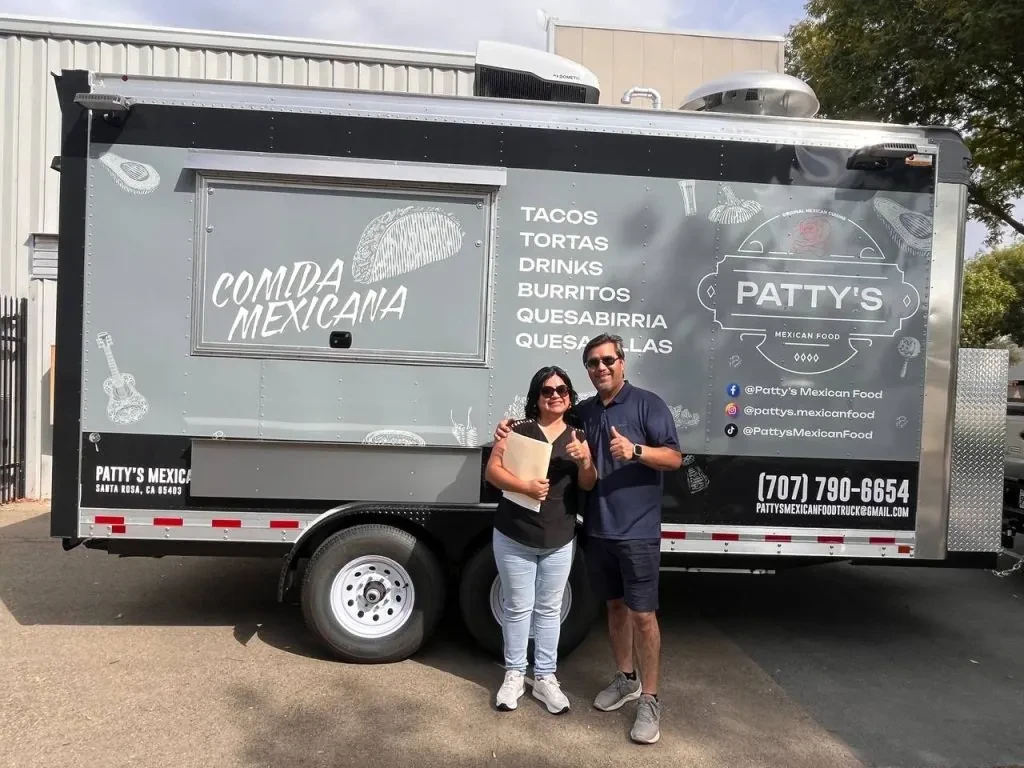 Patty’s Mexican Food food trailer wrap, photo 13