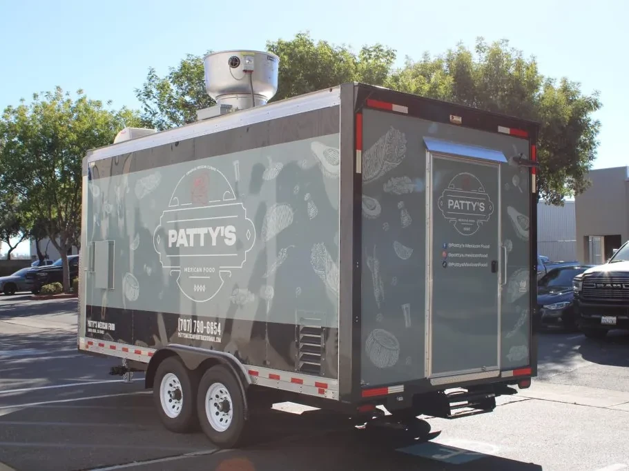 Patty’s Mexican Food food trailer wrap, photo 5