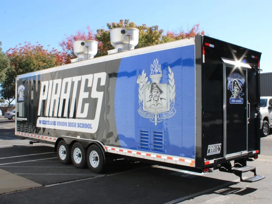 Pirates food trailer wrap, photo 5
