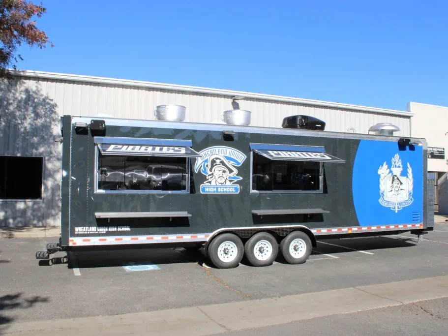 Pirates food trailer wrap, photo 6