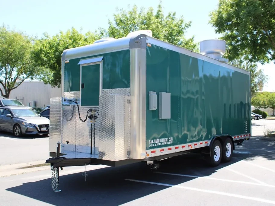 San Joaquin Country Club food trailer wrap, photo 17