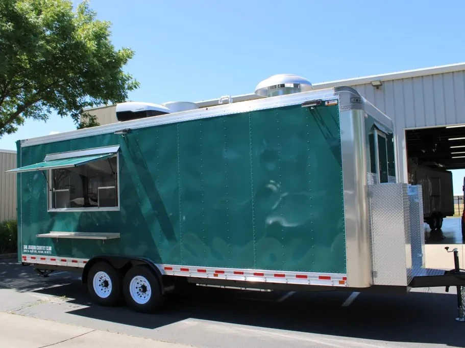 San Joaquin Country Club food trailer wrap, photo 4