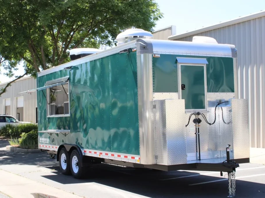 San Joaquin Country Club food trailer wrap, photo 5