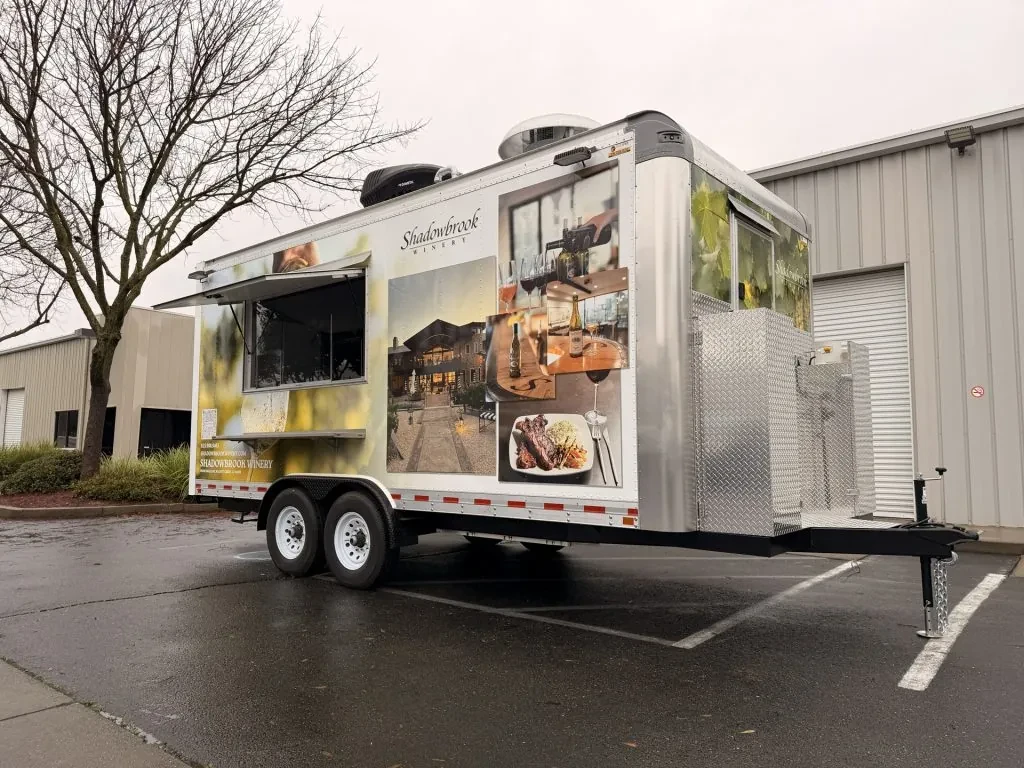Shadowbrook Winery food trailer wrap, photo 11