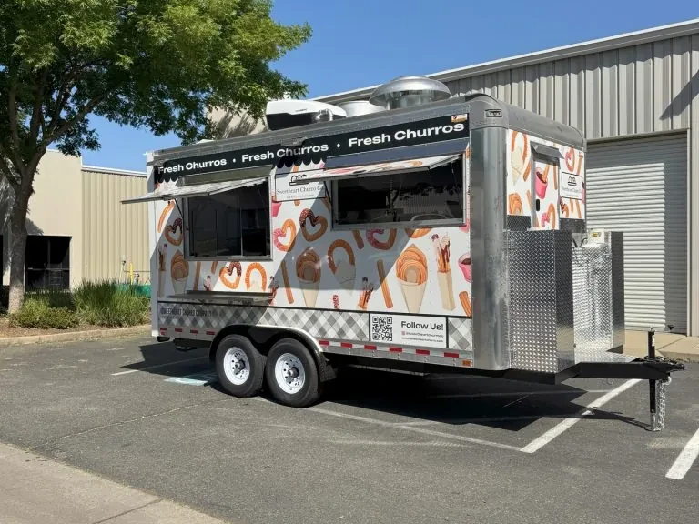 Sweetheart Churro Co. food trailer wrap, photo 19