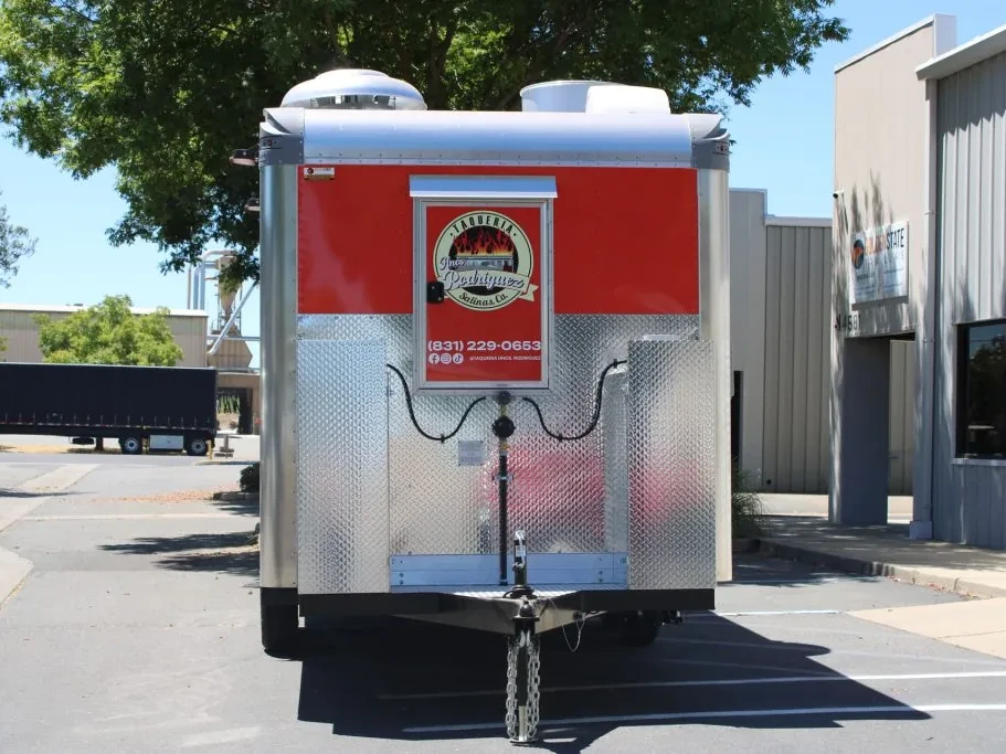 Taqueria Hnos. Rodriguez food trailer wrap, photo 3