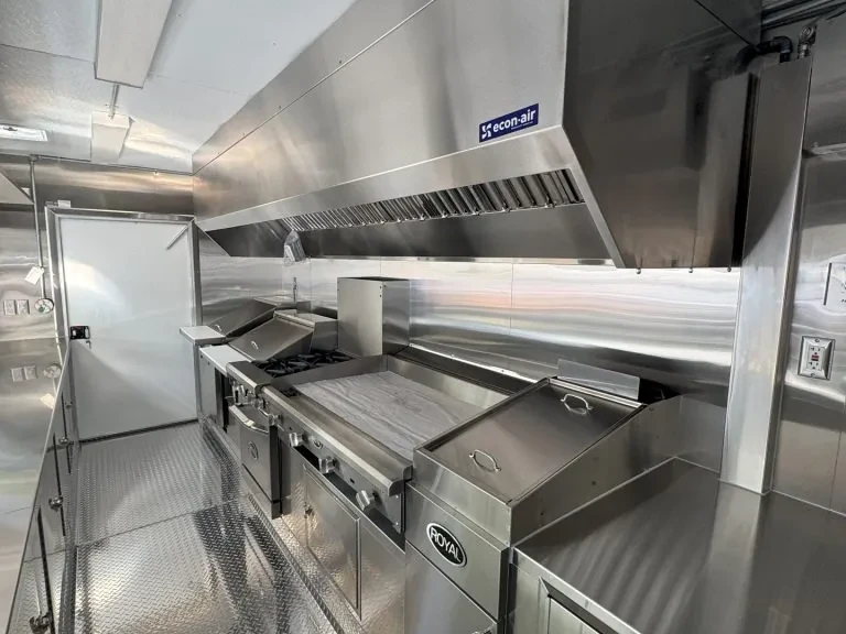 Taquizas Komali food trailer wrap, photo 9