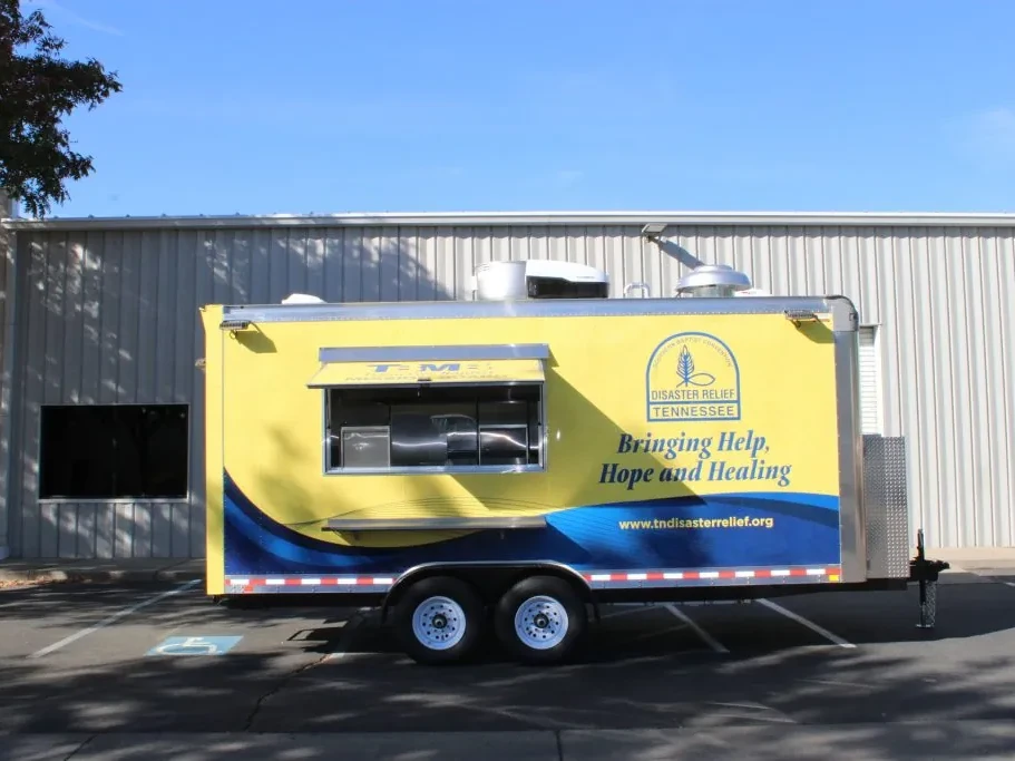 Tennessee Baptist Mission Board food trailer wrap, photo 10