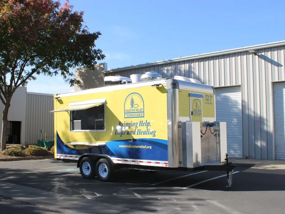 Tennessee Baptist Mission Board food trailer wrap, photo 12