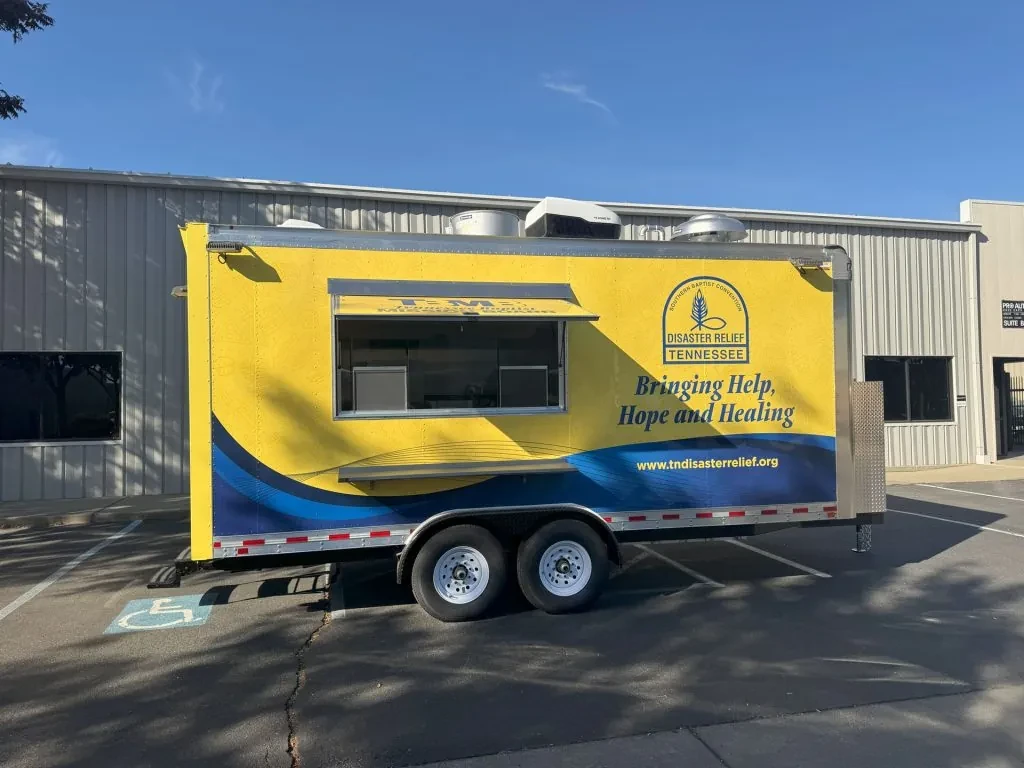 Tennessee Baptist Mission Board food trailer wrap, photo 22