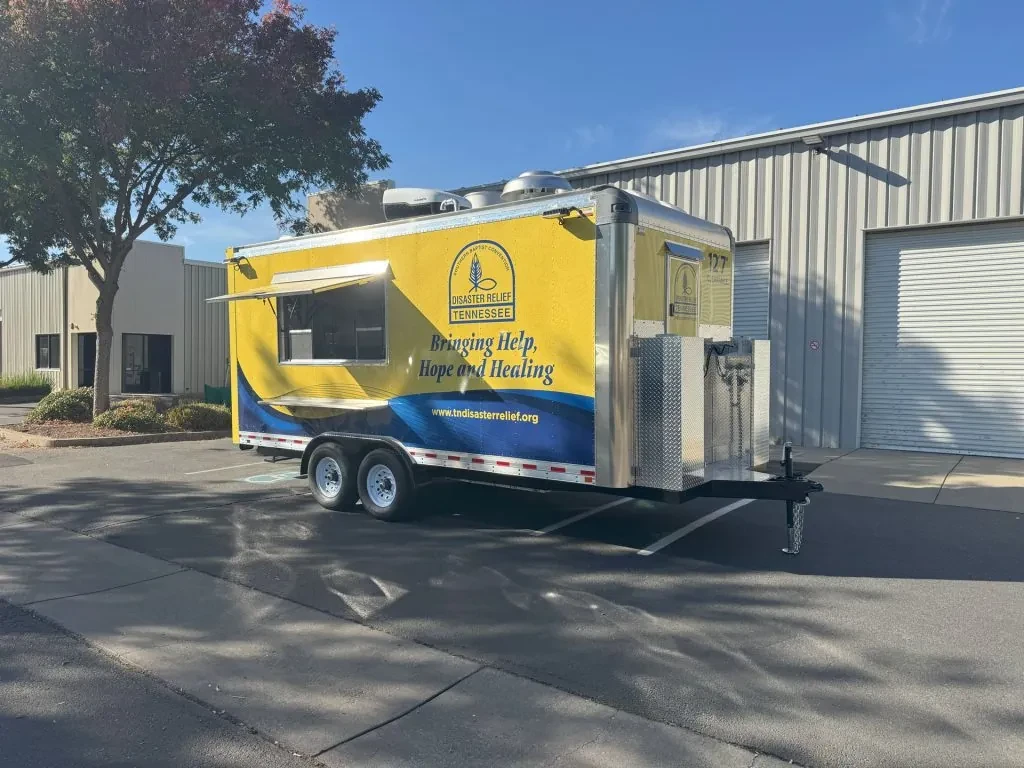 Tennessee Baptist Mission Board food trailer wrap, photo 23