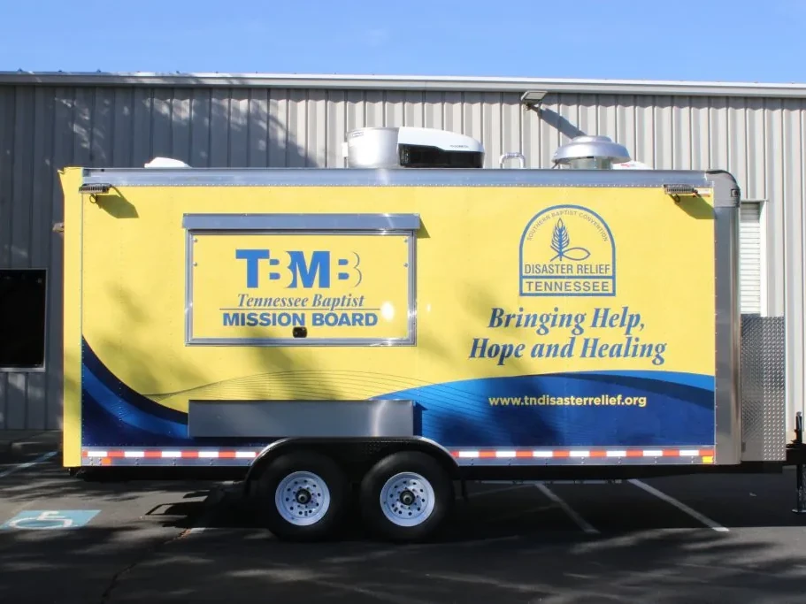 Tennessee Baptist Mission Board food trailer wrap, photo 3