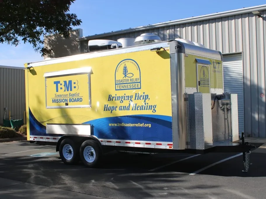 Tennessee Baptist Mission Board food trailer wrap, photo 4
