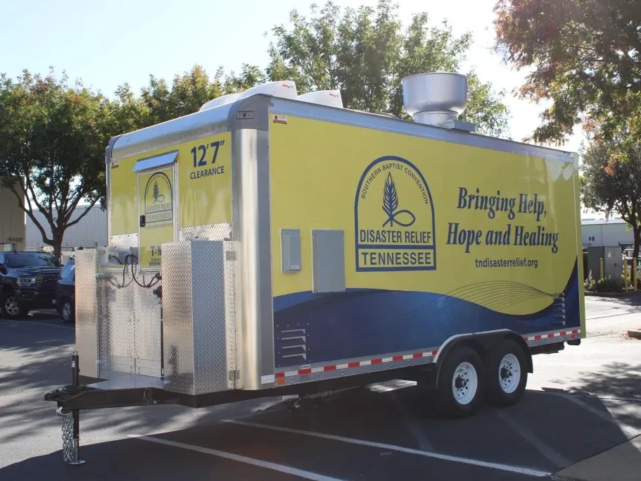 Tennessee Baptist Mission Board food trailer wrap, photo 6