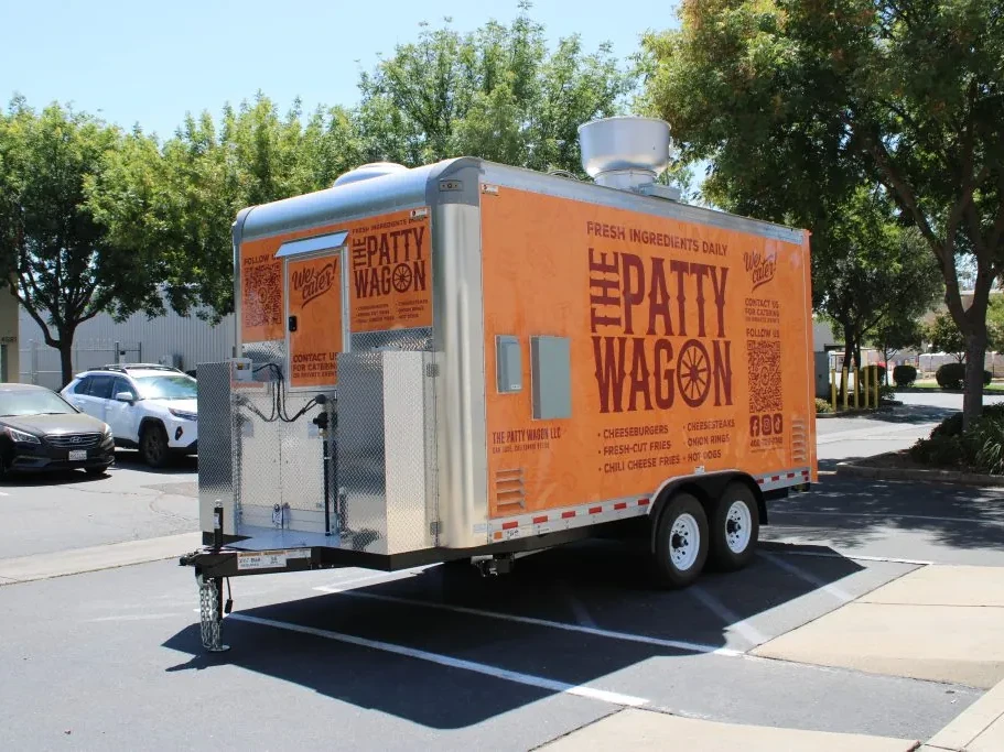 The Patty Wagon food trailer wrap, photo 6