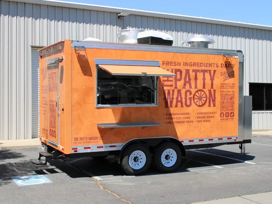 The Patty Wagon food trailer wrap, photo 8